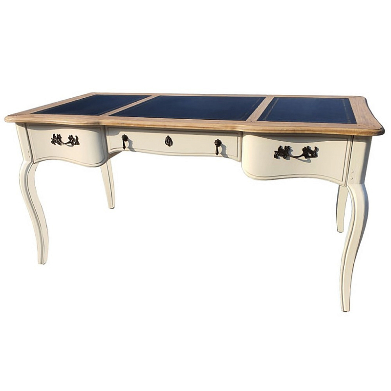 Письменный стол в стиле прованс Eulalie Montmartre Provence Desk Белый Черный Древесина Письменный стол в стиле прованс Eulalie Montmartre Provence Desk Белый Черный Древесина в Омске | Loft Concept