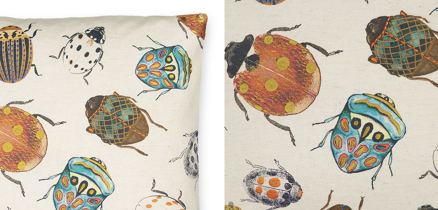 Подушка Beetles Подушка Beetles - Loft-Concept в Омске