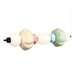 Подвесной светильник линейный с керамическими элементами 24W LED Fragrant Light варинант исполнения - 4 | Loft Concept в Омске