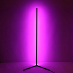 Торшер черного цвета на угловом основании Arteriors варинант исполнения - 3 | Loft Concept в Омске