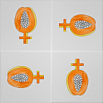 Плитка дизайнерская Женский фркут варинант исполнения - 1 | Loft Concept в Омске