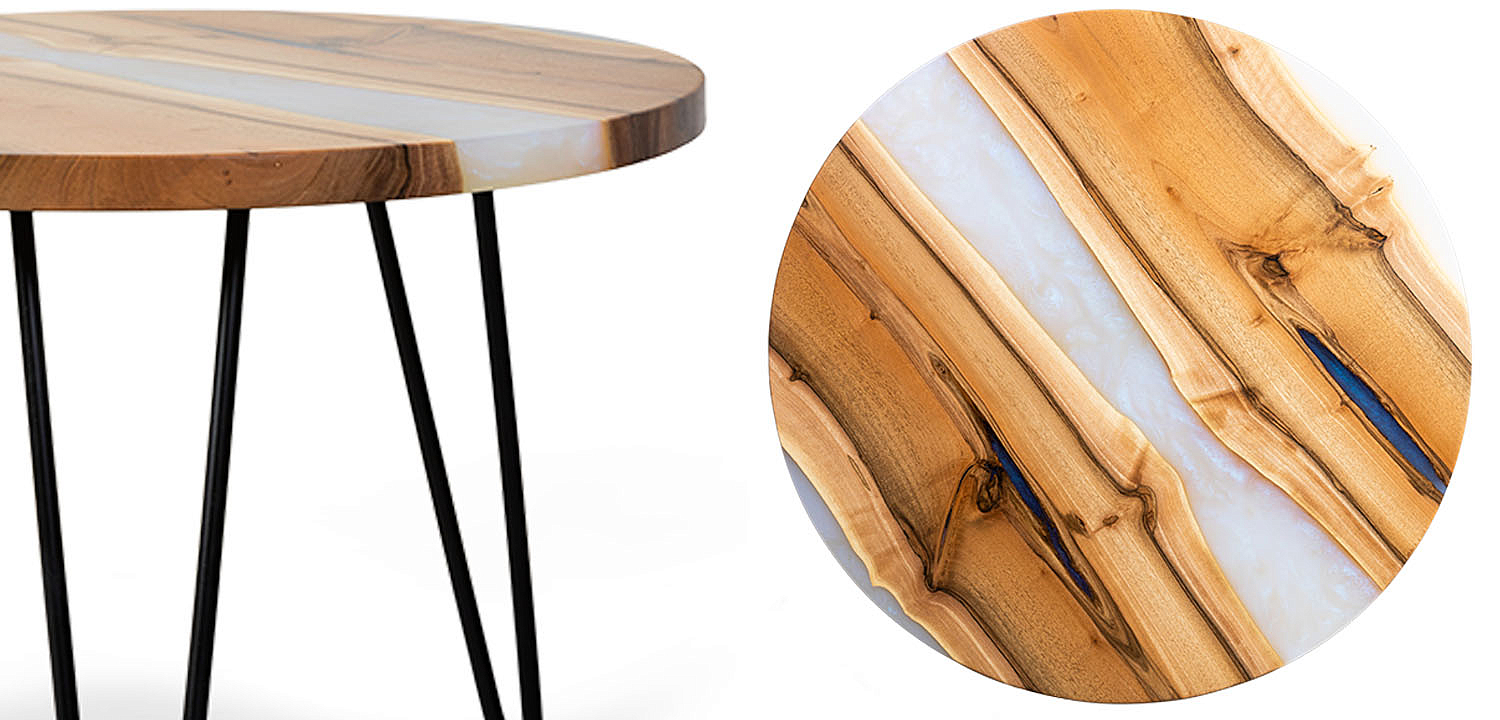 Приставной стол Side Table River Collection Приставной стол Side Table River Collection - Loft-Concept в Омске