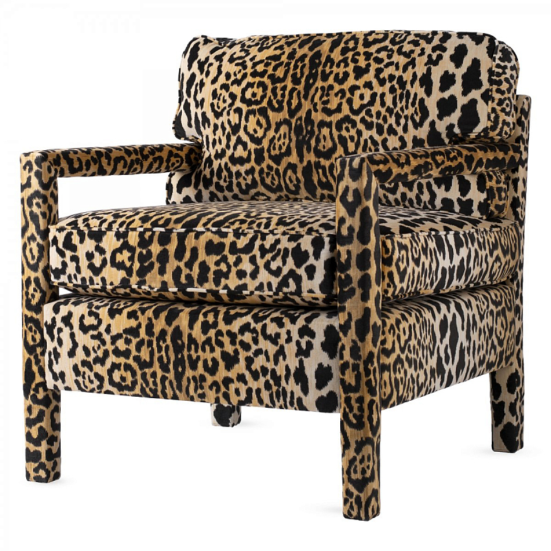 Кресло Leopard Parsons Chair Мульти в Омске | Loft Concept 