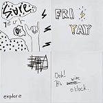 Плитка с узором Граффити 3 варинант исполнения - 2 | Loft Concept в Омске