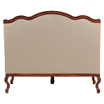 Диван двухместный из натурального бука бежевый Solid Luxury варинант исполнения - 2 | Loft Concept в Омске