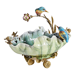 Чаша в виде листка лотоса с птицами Eden Garden варинант исполнения - 1 | Loft Concept в Омске