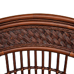 Барный стул из ротанга Eloise коричневый варинант исполнения - 6 | Loft Concept в Омске