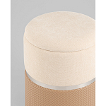 Пуф Mauldine с ящиком бежевый с экокожей варинант исполнения - 3 | Loft Concept в Омске