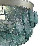 Потолочный светильник с каскадом из круглых декоративных элементов Harmony of Light варинант исполнения - 1 | Loft Concept в Омске