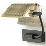 Бра с плафоном из перфорированного металла Elledge Wall Lamp варинант исполнения - 2 | Loft Concept в Омске