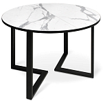 Стол обеденный раздвижной со столешницей белый мрамор Magali варинант исполнения - 1 | Loft Concept в Омске