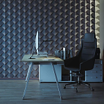 Гипсовая 3D Панель DRAGON SCALE - A варинант исполнения - 2 | Loft Concept в Омске