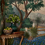 Обои ручная роспись Hill Country Scenic Special Colourway on scenic paper варинант исполнения - 5 | Loft Concept в Омске