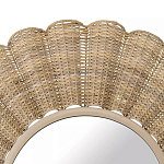 Зеркало круглое в плетеной раме Reed Mirror варинант исполнения - 2 | Loft Concept в Омске