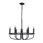 Люстра круглая с 6-ю лампами Kichler варинант исполнения - 8 | Loft Concept в Омске