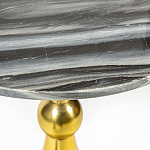 Кофейный столик с мраморной столешницей Sleeve Arabia варинант исполнения - 3 | Loft Concept в Омске