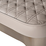 Стул барный светло-серый из экокожи Spectacular High Bar Stool варинант исполнения - 4 | Loft Concept в Омске