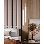 Подвесной светильник Cateline Brass Tube Hanging Lamp варинант исполнения - 2 | Loft Concept в Омске