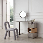 Консоль с зеркалом и  3-мя вращающимися ящиками Eloida варинант исполнения - 2 | Loft Concept в Омске