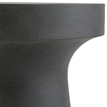 Приставной стол из искусственного камня Chess Black варинант исполнения - 2 | Loft Concept в Омске