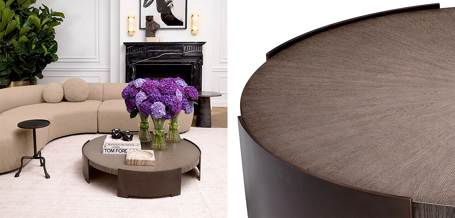 Кофейный стол Eichholtz Coffee Table Quinto Кофейный стол Eichholtz Coffee Table Quinto - Loft-Concept в Омске