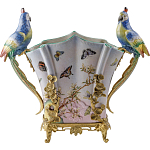 Ваза фарфоровая с попугаями Ferra варинант исполнения - 1 | Loft Concept в Омске