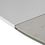 Стол обеденный раскладной круглый White Ceramic Table варинант исполнения - 3 | Loft Concept в Омске