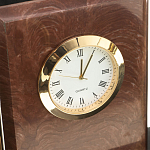 Настольный письменный набор из лемезита и змеевика с часами Royal Accessory варинант исполнения - 4 | Loft Concept в Омске