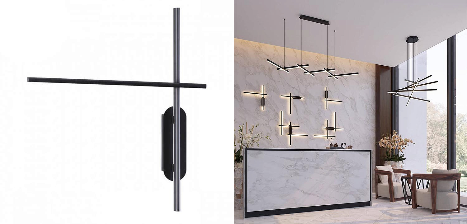 Бра Rolf Two Black Lines Бра Rolf Two Black Lines - Loft-Concept в Омске