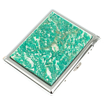 Портсигар с газовой зажигалкой из натурального камня Амазонит Stone Cigarettes Cases варинант исполнения - 1 | Loft Concept в Омске