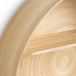 Полка настенная из бамбука Zenara варинант исполнения - 4 | Loft Concept в Омске