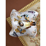 Шкатулка фиолетового цвета с рисунком бабочек и крышкой с фигуркой птицы на ветке Eden Garden варинант исполнения - 9 | Loft Concept в Омске