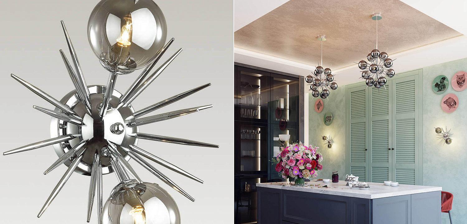 Бра Algot Sputnik Sconce Бра Algot Sputnik Sconce - Loft-Concept в Омске
