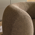 Дизайнерское полукруглое мягкое кресло CINNAMON Armchair варинант исполнения - 5 | Loft Concept в Омске