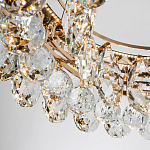 Люстра с хрустальными подвесками в форме капель Sidney Crystal Chandelier 80 варинант исполнения - 3 | Loft Concept в Омске