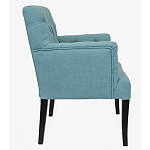 Кресло Addison Chic Armchair blue flax варинант исполнения - 1 | Loft Concept в Омске