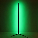 Торшер черного цвета на угловом основании Arteriors варинант исполнения - 6 | Loft Concept в Омске