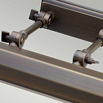 Светильник для картин с призматическим плафоном и двойными регулируемыми шарнирами Elstead Lighting варинант исполнения - 43 | Loft Concept в Омске