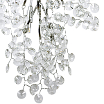 Бра с хрустальными подвесками на металлических ветках Fairytree Light Silver Wall Lamp варинант исполнения - 2 | Loft Concept в Омске