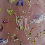 Шкатулка из эпоксидной смолы с цветами розовая Epoxy Resin Square Box Pink варинант исполнения - 3 | Loft Concept в Омске