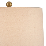 Настольная лампа с фактурным стеклянным корпусом Pommel варинант исполнения - 3 | Loft Concept в Омске