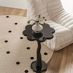 Дизайнерский журнальный стол в виде чёрного цветка Ludox варинант исполнения - 2 | Loft Concept в Омске