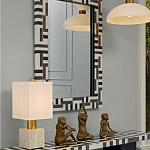 Настольная лампа геометрических форм Unique Surface варинант исполнения - 5 | Loft Concept в Омске