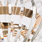 Бра золотого цвета с изогнутыми хрустальными элементами Radiant Ribbons варинант исполнения - 4 | Loft Concept в Омске