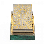 Подставка для телефона из натурального камня малахит Natural Stone Stand варинант исполнения - 3 | Loft Concept в Омске