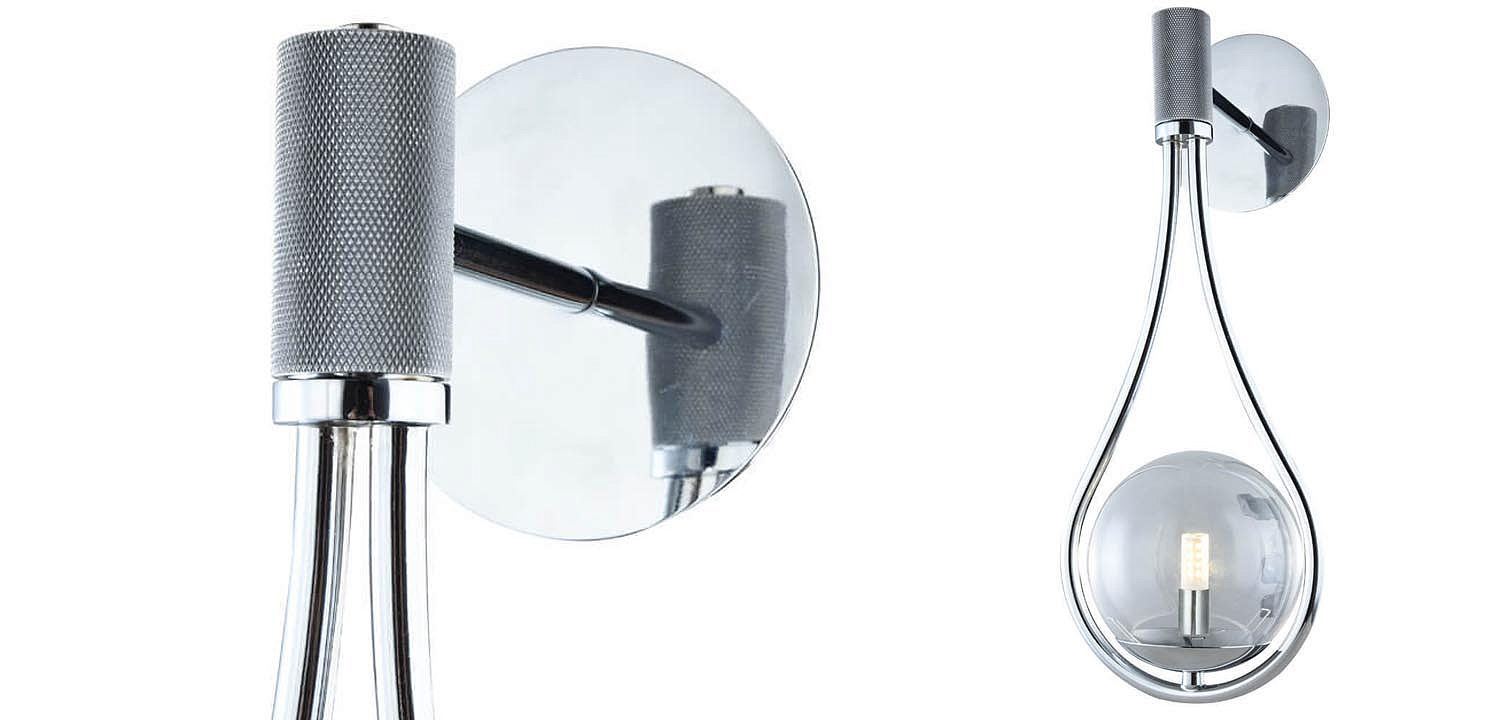 Бра B.LUX C Ball chrome Бра B.LUX C Ball chrome - Loft-Concept в Омске