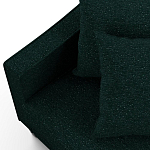 Мебельная ткань Шенилл темно-зеленый цвет 138 см T4-36 варинант исполнения - 3 | Loft Concept в Омске