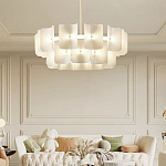 Люстра круглая двухъярусная Chandelier Constant варинант исполнения - 1 | Loft Concept в Омске