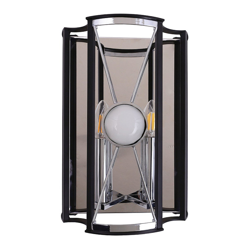 Бра Candles Cell Chromium Sconces Хром Черный Бра Candles Cell Chromium Sconces Хром Черный в Омске | Loft Concept