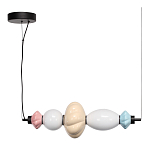 Подвесной светильник фигруный с керамическими элементами 18W LED Fragrant Light варинант исполнения - 3 | Loft Concept в Омске